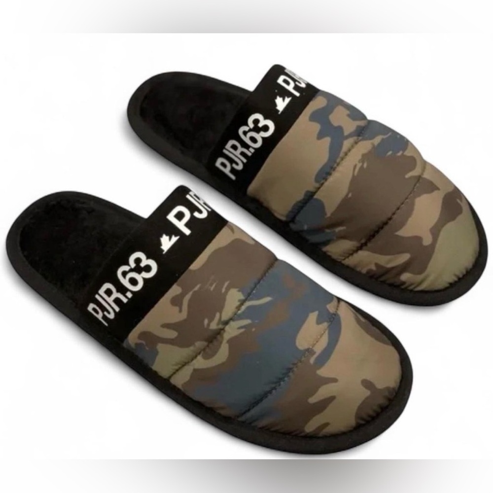 Pajar Men's Multi Slippers Deadstock Olive Camo Stewie Size EUR 43 US 10